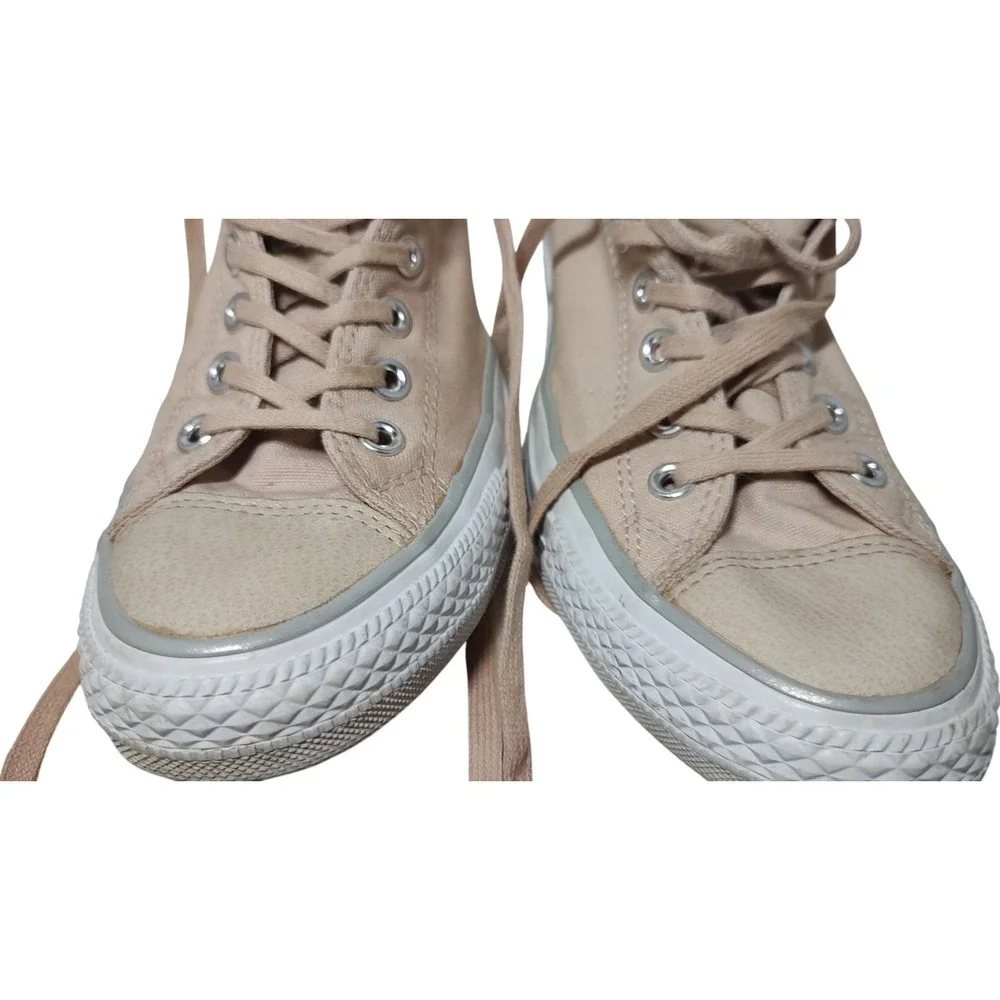 Converse Chuck Taylor All Star Sneaker Low Metallic Strip Toe Blush Womens Eight